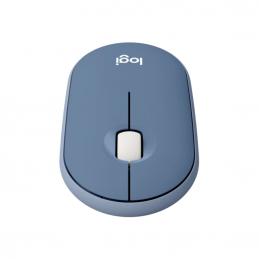 Logitech-M350-Pebble-เม้าส์ไร้สาย-Bluetooth®-Wireless-2-4GHz-Blueberry